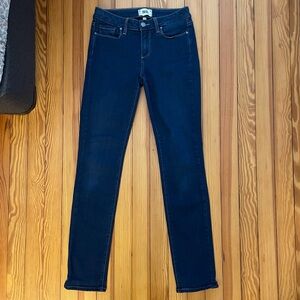 NWOT PAIGE Skyline Skinny Dark Wash Jean